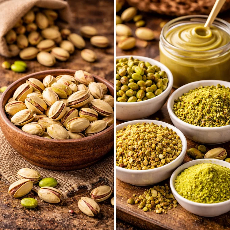 Commercial differences between snack and ingredient pistachios for Turkish Antep pistachio buyers
